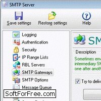 Local SMTP Relay Server скачать