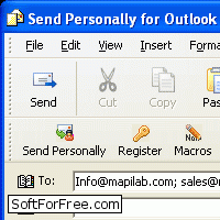 Send Personally for Outlook Express скачать